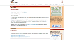 Desktop Screenshot of clam-project.org